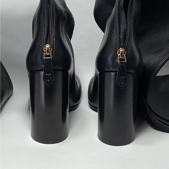 Burberry Anita Leather Over-The-Knee Boots size 37 - Picture 9 of 16